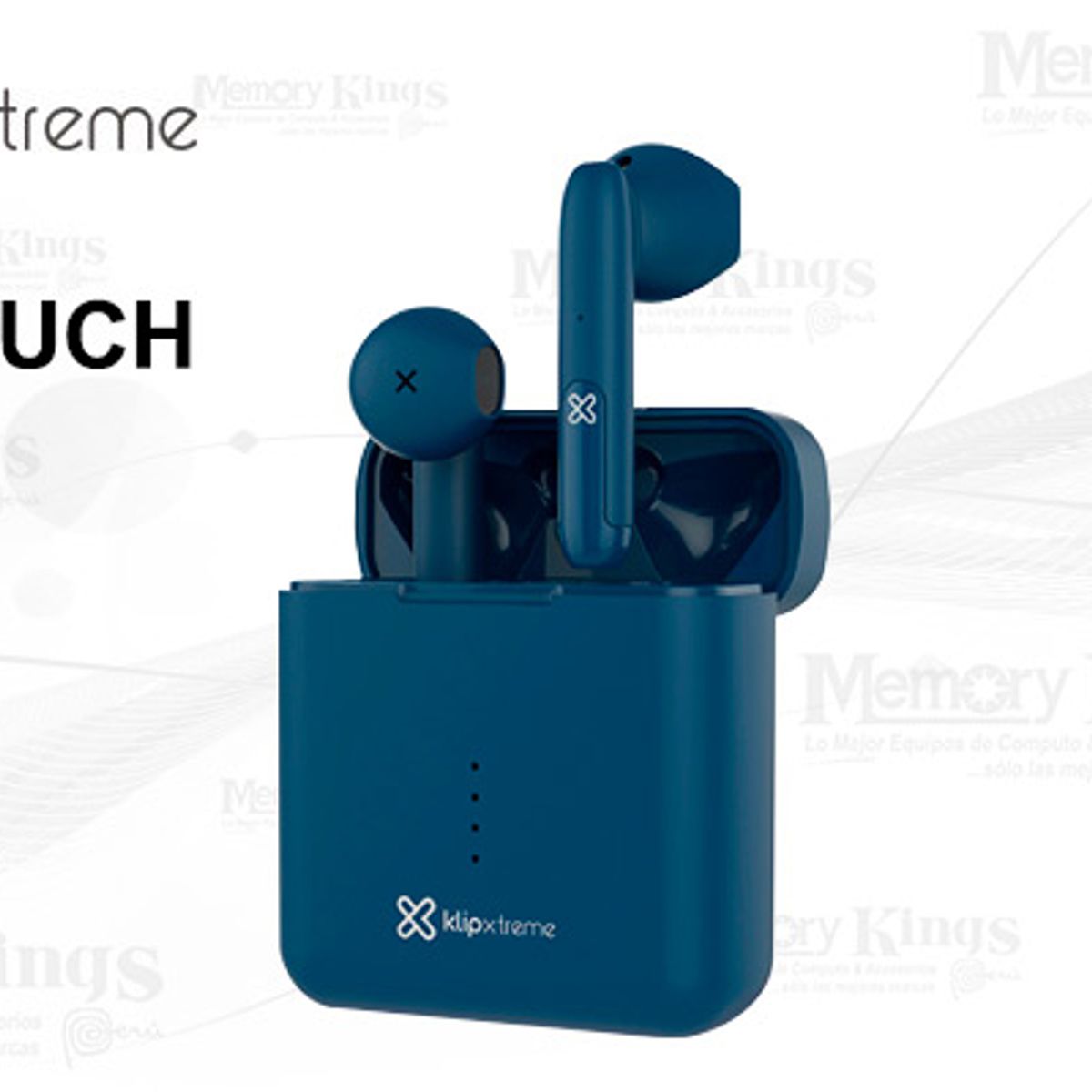 KLIP XTREME - Auricular Klip Xtreme TwinTouch KTE-010 Bluetooth