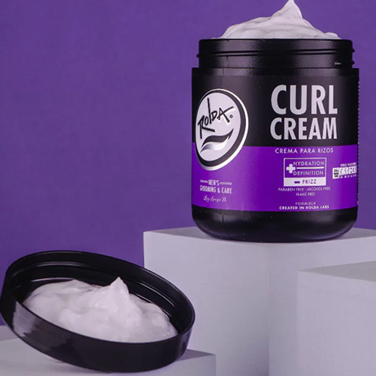 GENERICO - Rolda Curl Cream Crema Para Rizos 500 gr