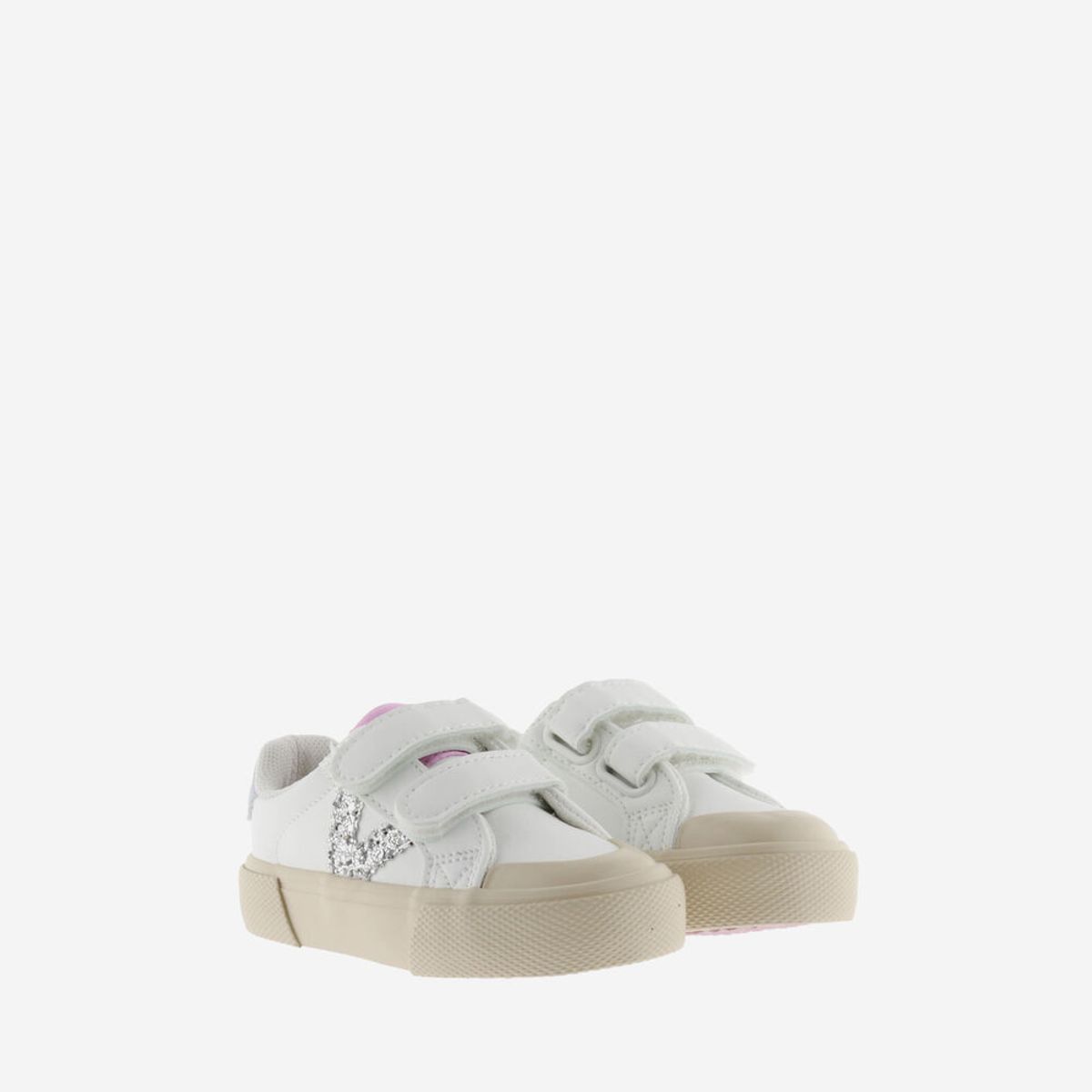 VICTORIA - ZAPATILLA BASKET TIRAS EFECTO PIEL & GLITTER