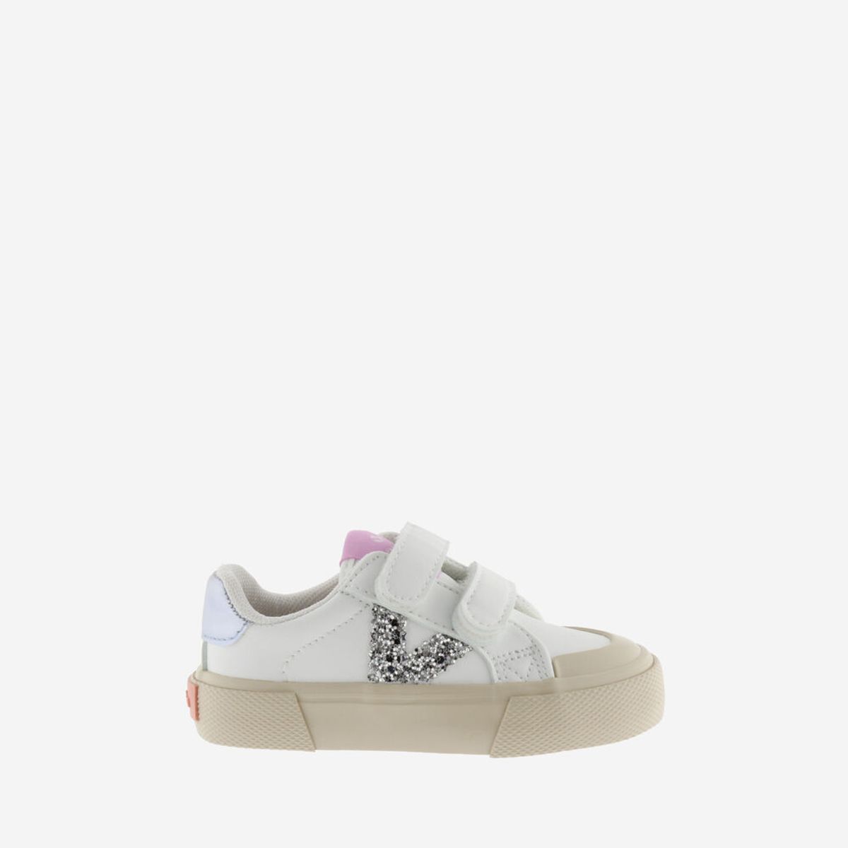 VICTORIA - ZAPATILLA BASKET TIRAS EFECTO PIEL & GLITTER