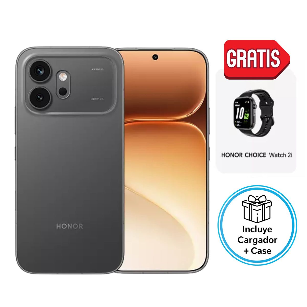 HONOR - Honor 600 5G 8RAM 256GB Negro