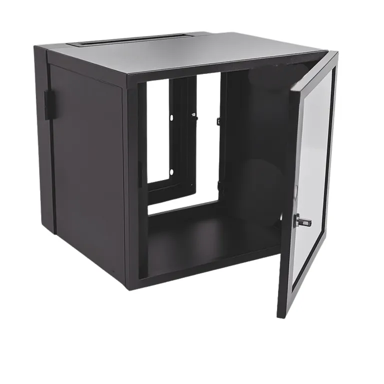 Gabinete Rack 10RU para DVR NVR y Cámaras de Seguridad Hecho de Metal ...