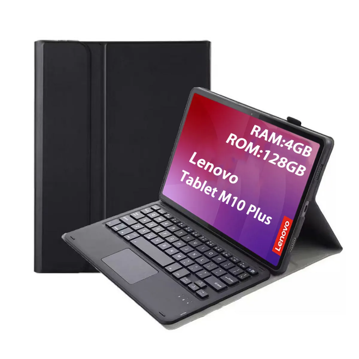 LENOVO - Lenovo Tablet M10 Plus 4GB+128GB WiFi+Teclado Negro