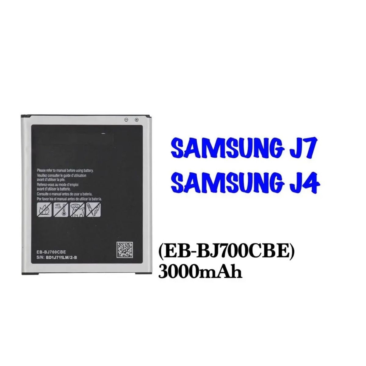 GENERICO - BATERIA J7 - J4 EB-BJ700CBE NUEVO - PLOMO