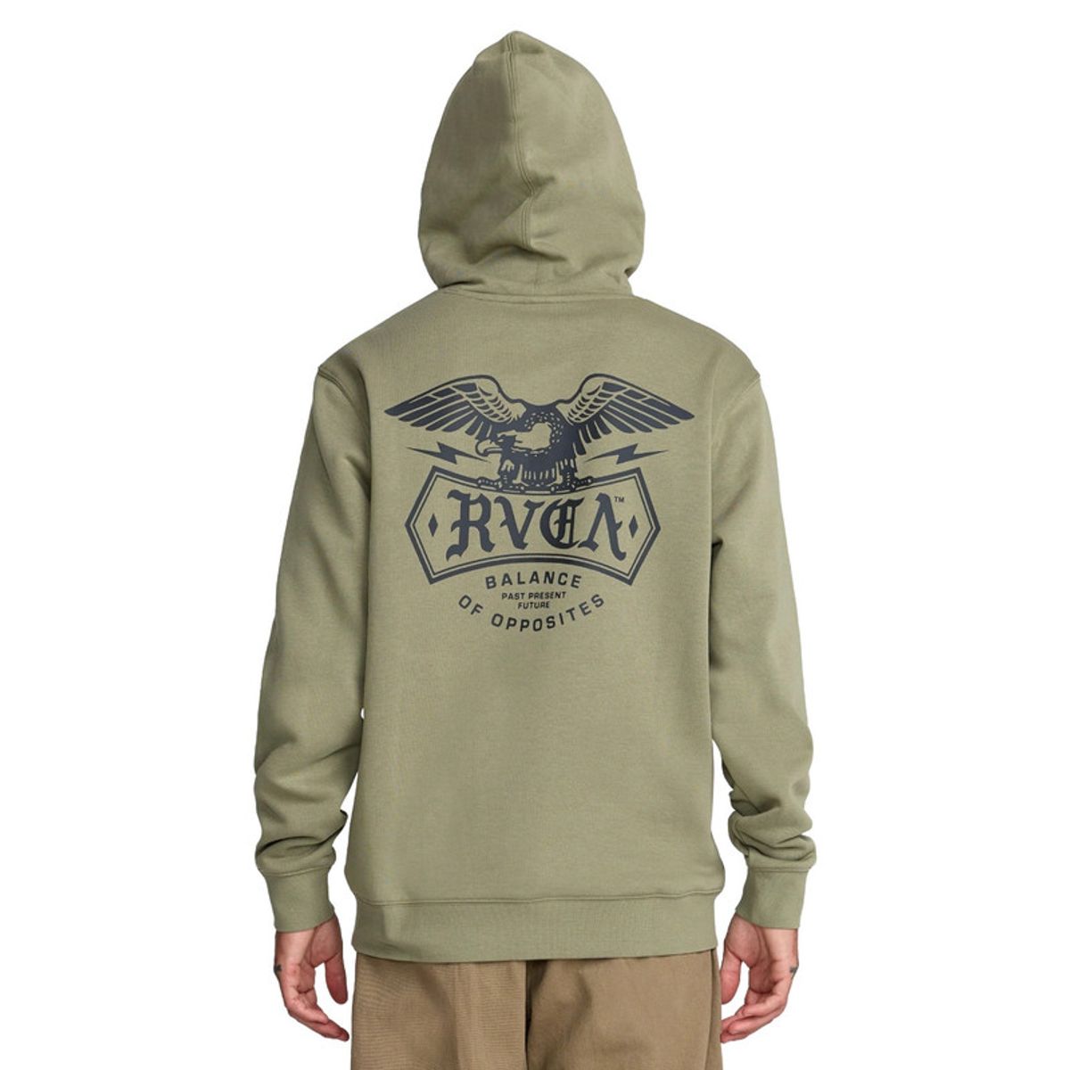 RVCA - SWEATER SCIERRE RVCA MERIC HOODIE 23A414506-RGR