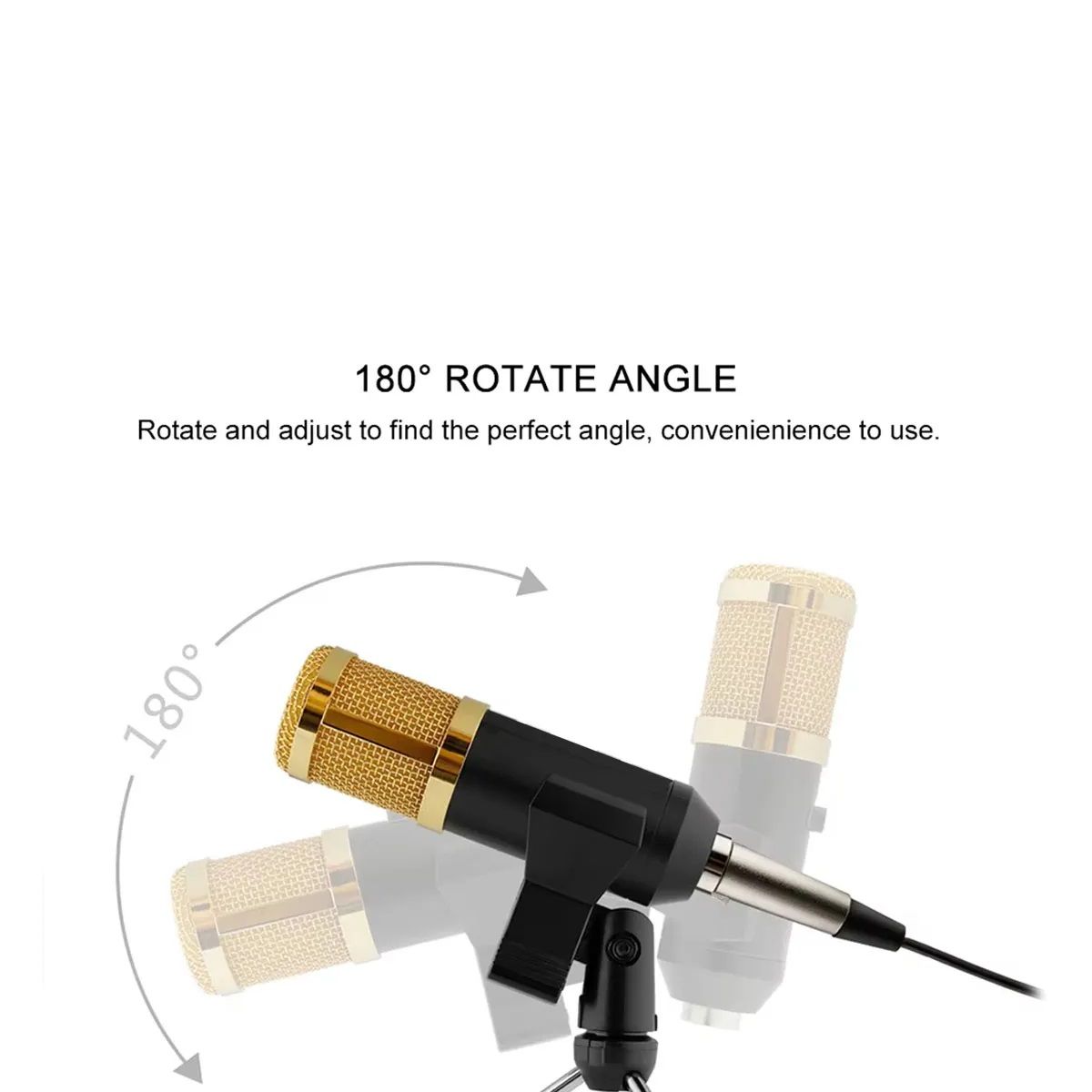 OEM - Micrófono Condensador BM800 Unidireccional 3.5mm
