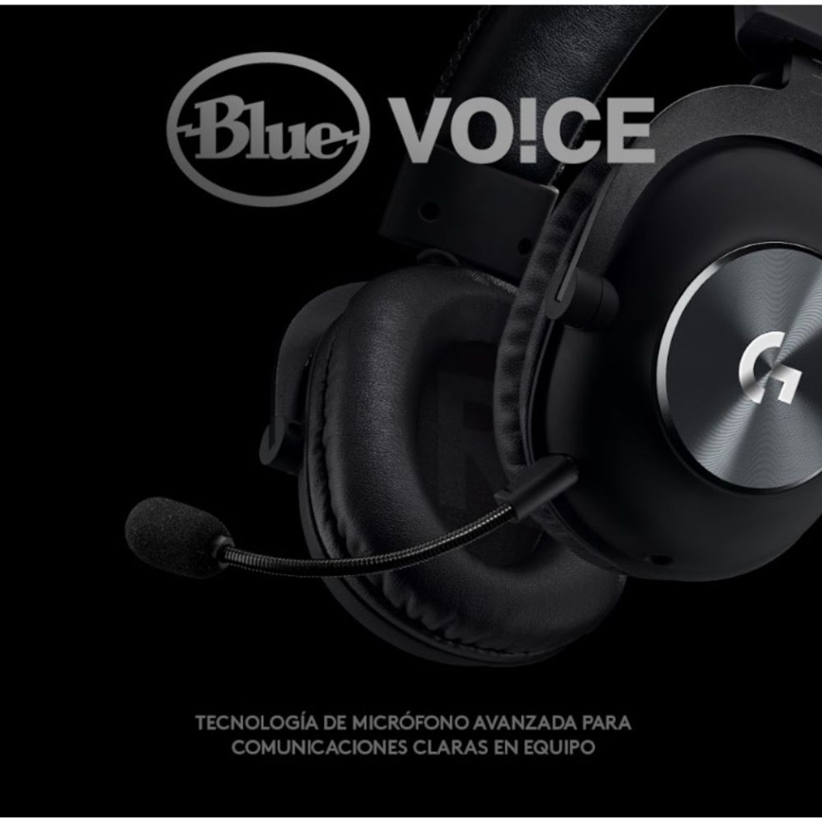 LOGITECH - Audifono con Microfono Logitech G PRO X Negro Cableado