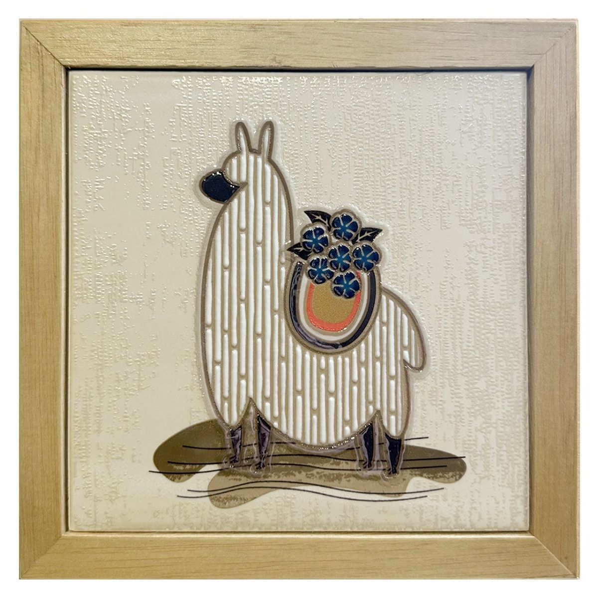 KANTU - Cuadro Alpaca B 18X18X1.2