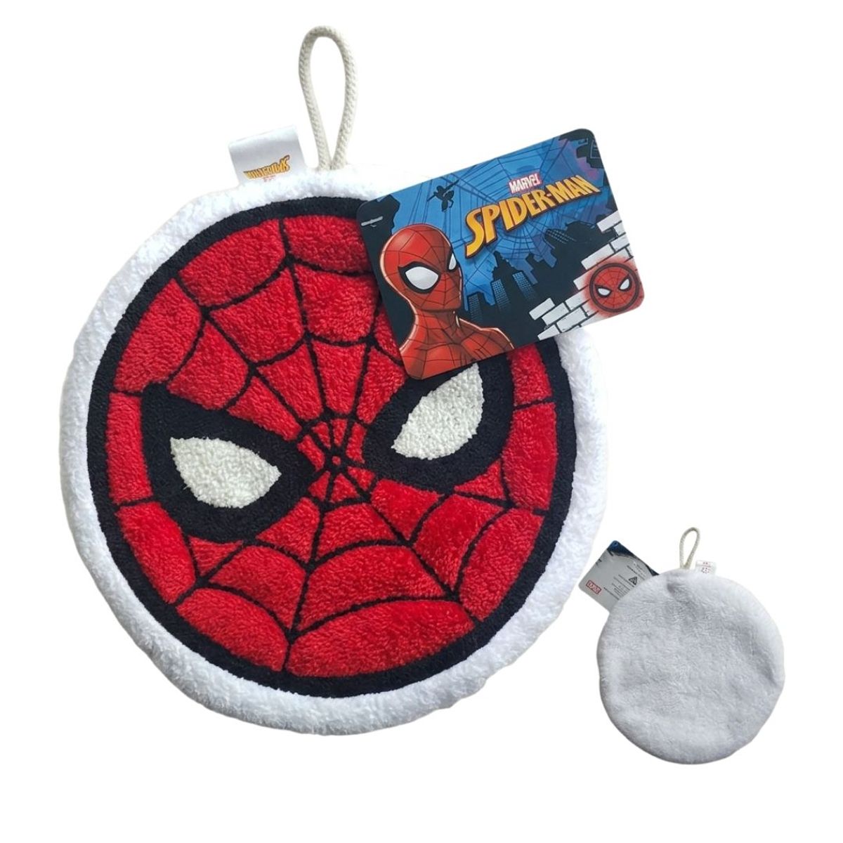 Toalla de Mano Spiderman Hombre Araña Silueta Microfibra con Colgador, marca MARVEL - Foto Principal