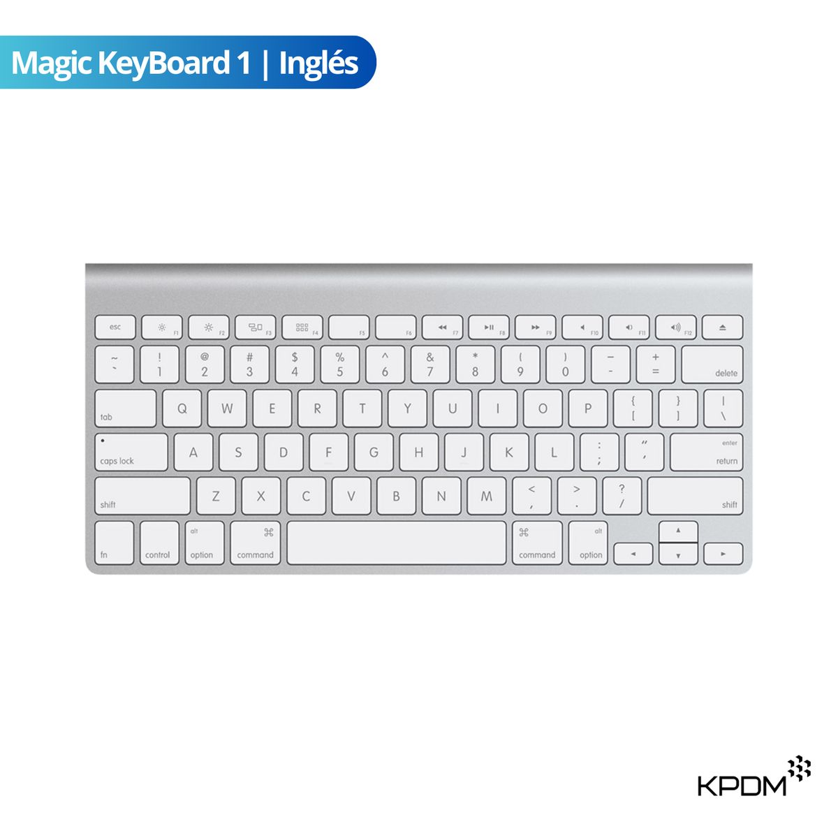 APPLE - Magic Keyboard 1 Plateado Reacondicionado Grado A