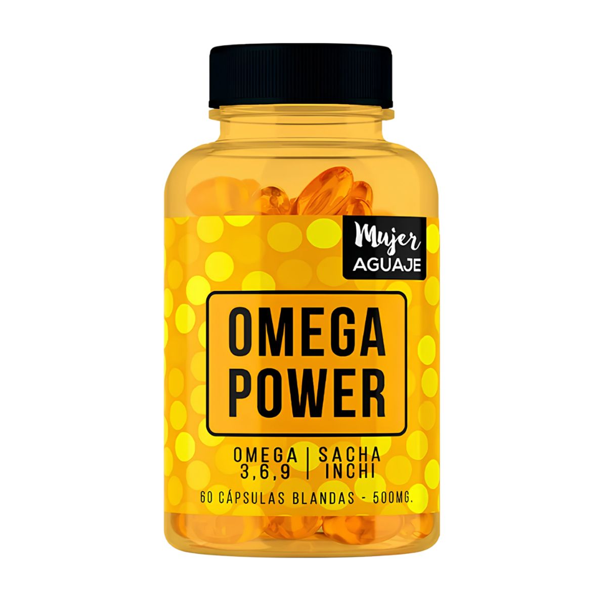 MUJER AGUAJE - PACK X 03 - Omega Power - Mujer Aguaje 60 Cap