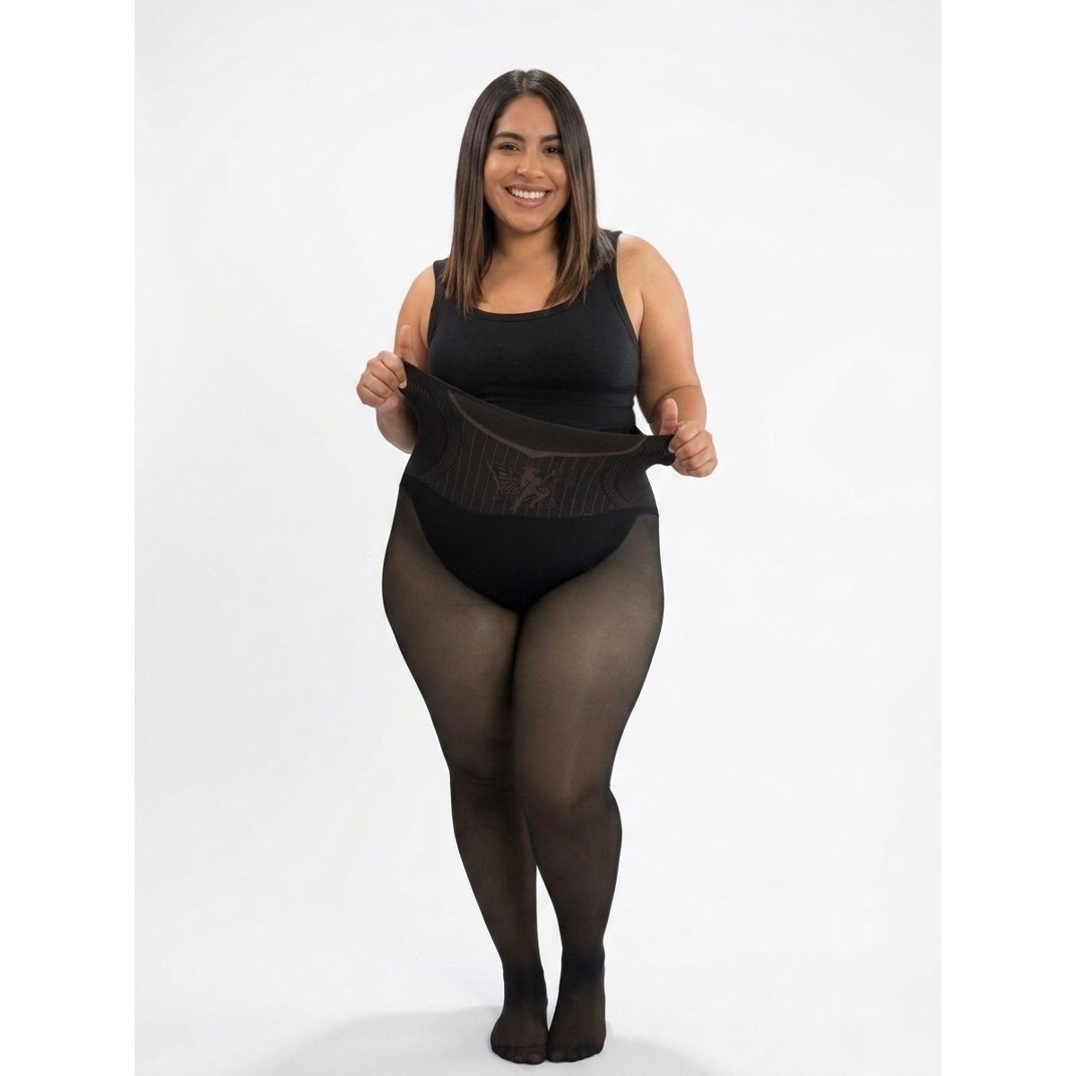 GENERICO - PANTY CON FAJA EFECTO PIEL PARA MUJER ABRIGADORA