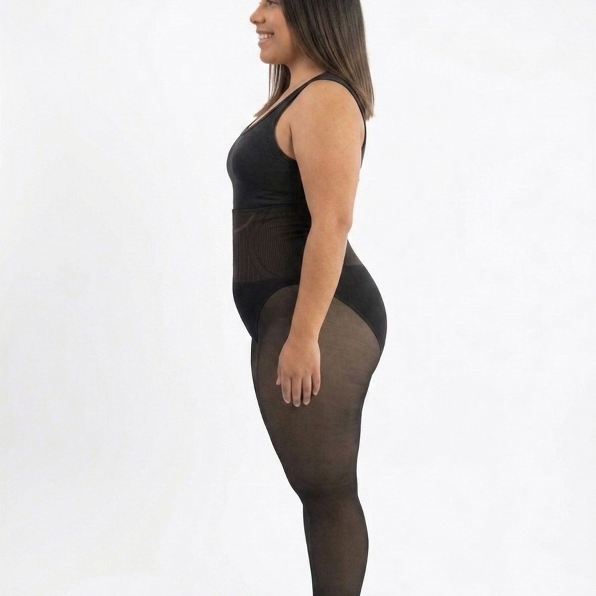 GENERICO - PANTY CON FAJA EFECTO PIEL PARA MUJER ABRIGADORA