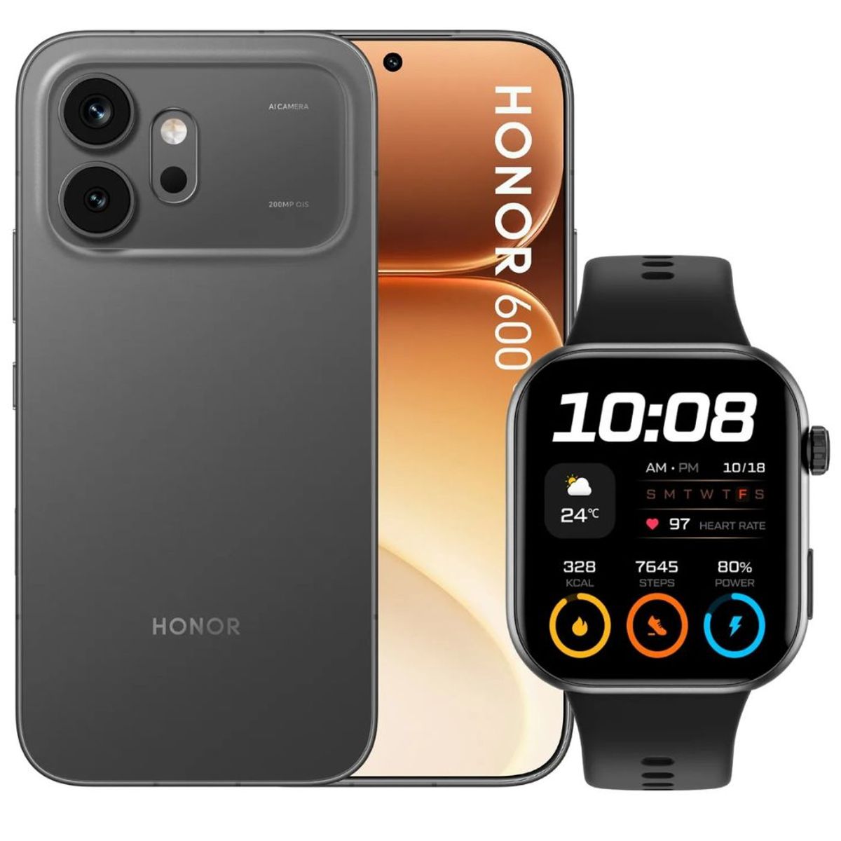 HONOR - HONOR 600 256GB 8GB NEGRO + WATCH 2i REGISTRADO