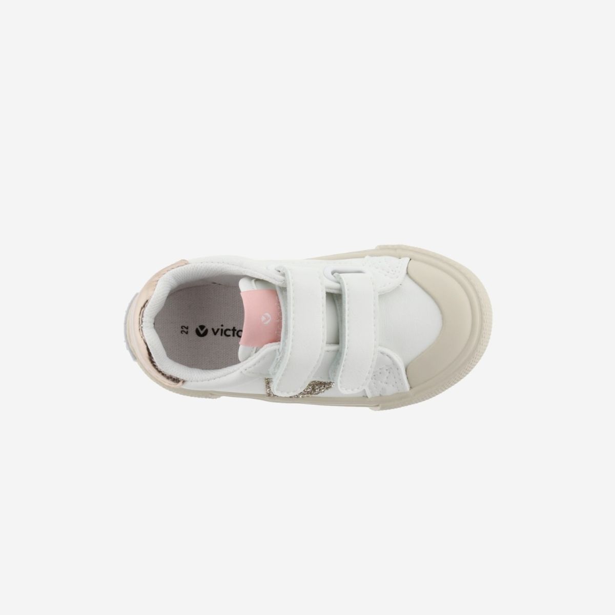 VICTORIA - ZAPATILLA BASKET TIRAS GLITTER