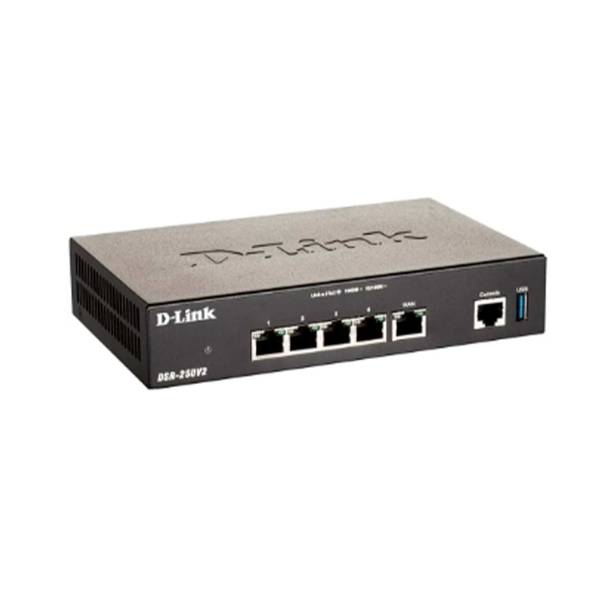 D LINK - ROUTER D-LINK 1 WAN PORTS 4 x 1000M VPN 200Mbps l PN DSR-250V2