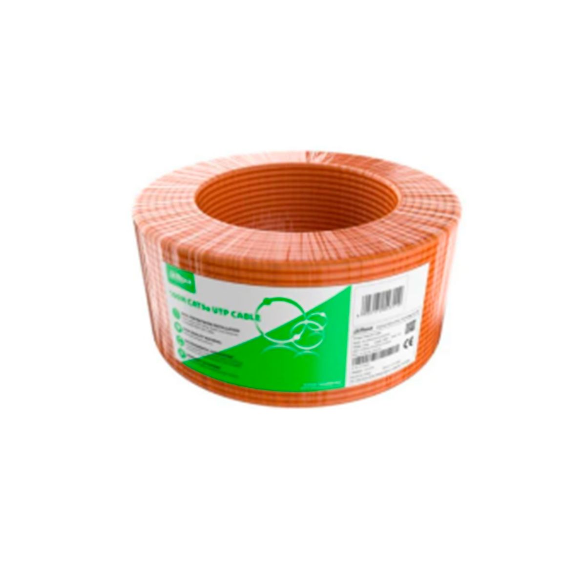 DAHUA - CABLE UTP DAHUA CAT5E COLOR NARANJA COBRE 24AWG l PN DH-PFM922I-5EUN-C
