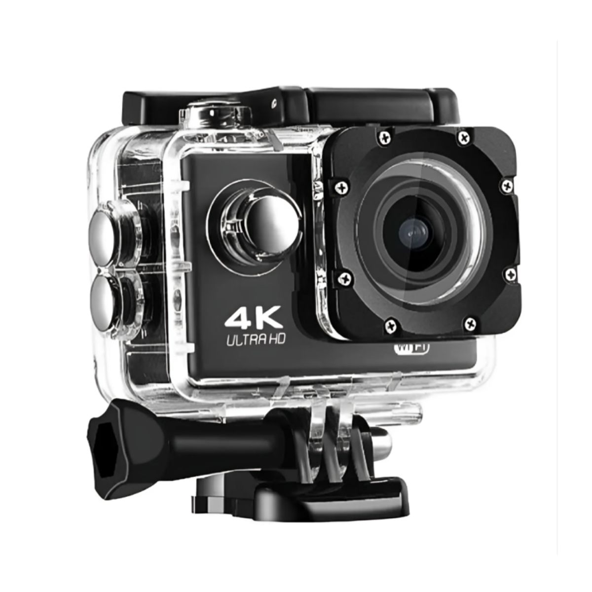 GENERICO - Camara Deportiva Video Go Pro 4K - Negro