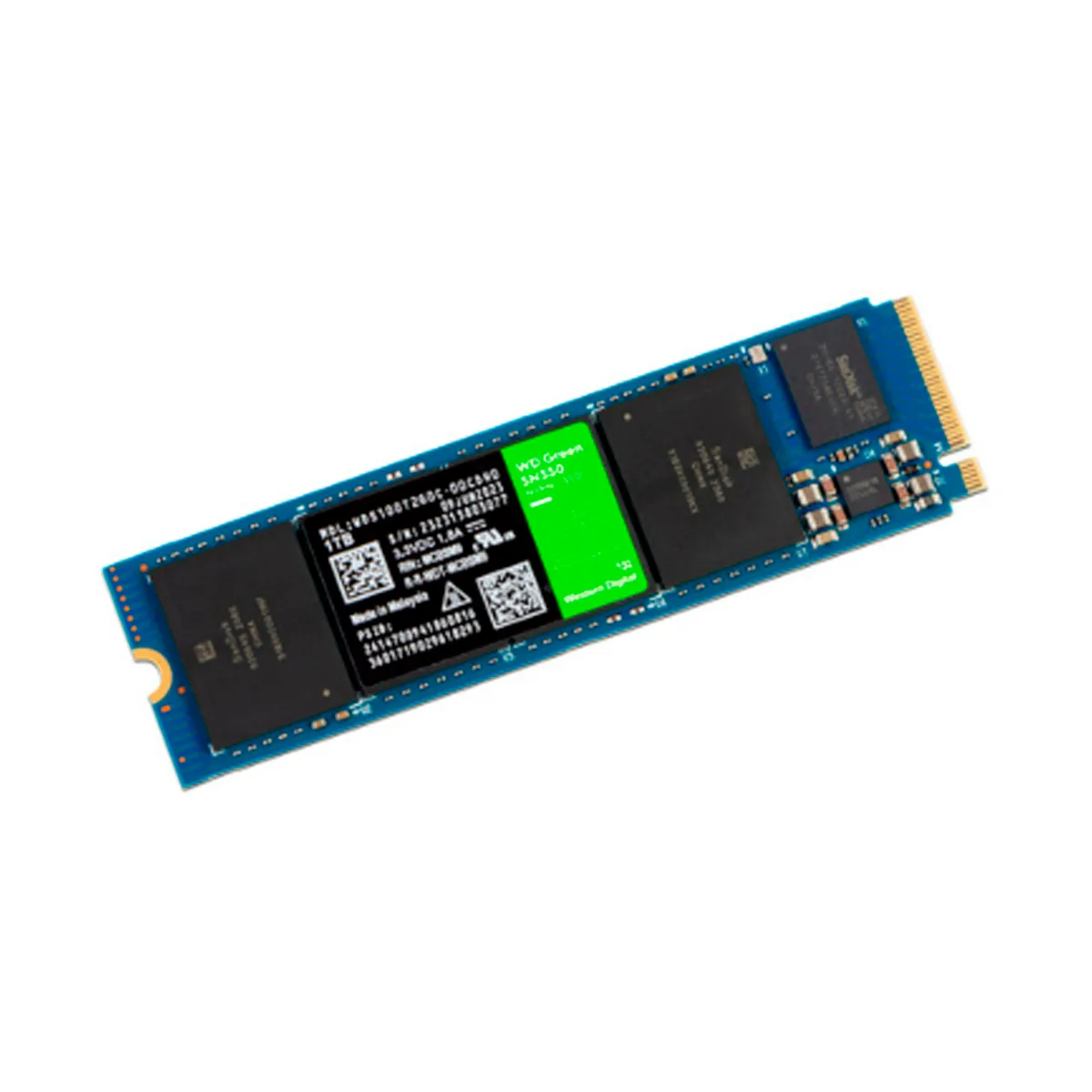 WESTERN DIGITAL - SSD WESTERN DIGITAL GREEN SN350 1TB M.2 2280 PN WDS100T2G0C