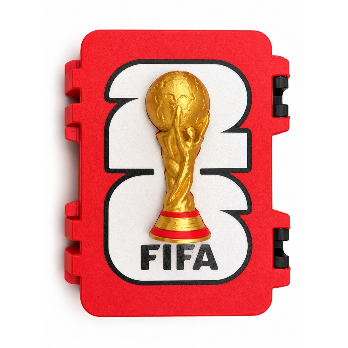 GENERICO - Estuche Porta Figuritas Oficial FIFA World Cup 2026 – Capacidad 300 Unidades