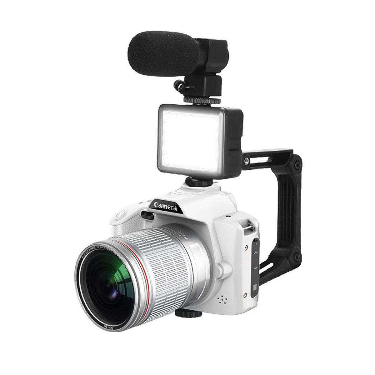 PUREPOWER - Cámara Digital De HD 64 MP Con Zoom Antivibración16x y WIFI ,Free 32GB lenovo TF card