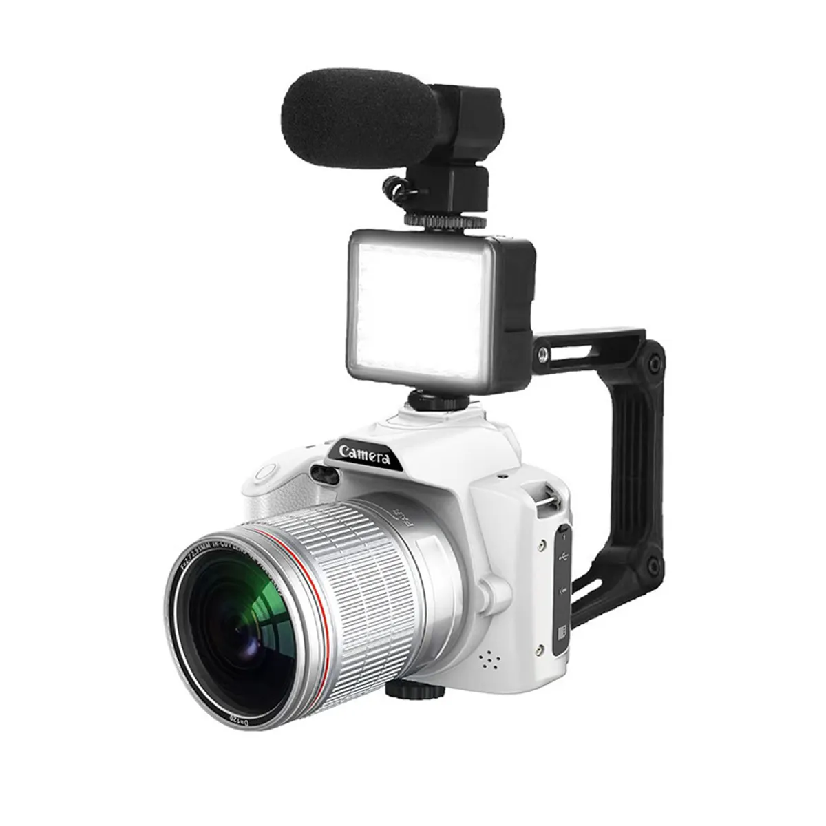 PUREPOWER - Cámara Digital De HD 64 MP Con Zoom Antivibración16x y WIFI ,Free 32GB lenovo TF card