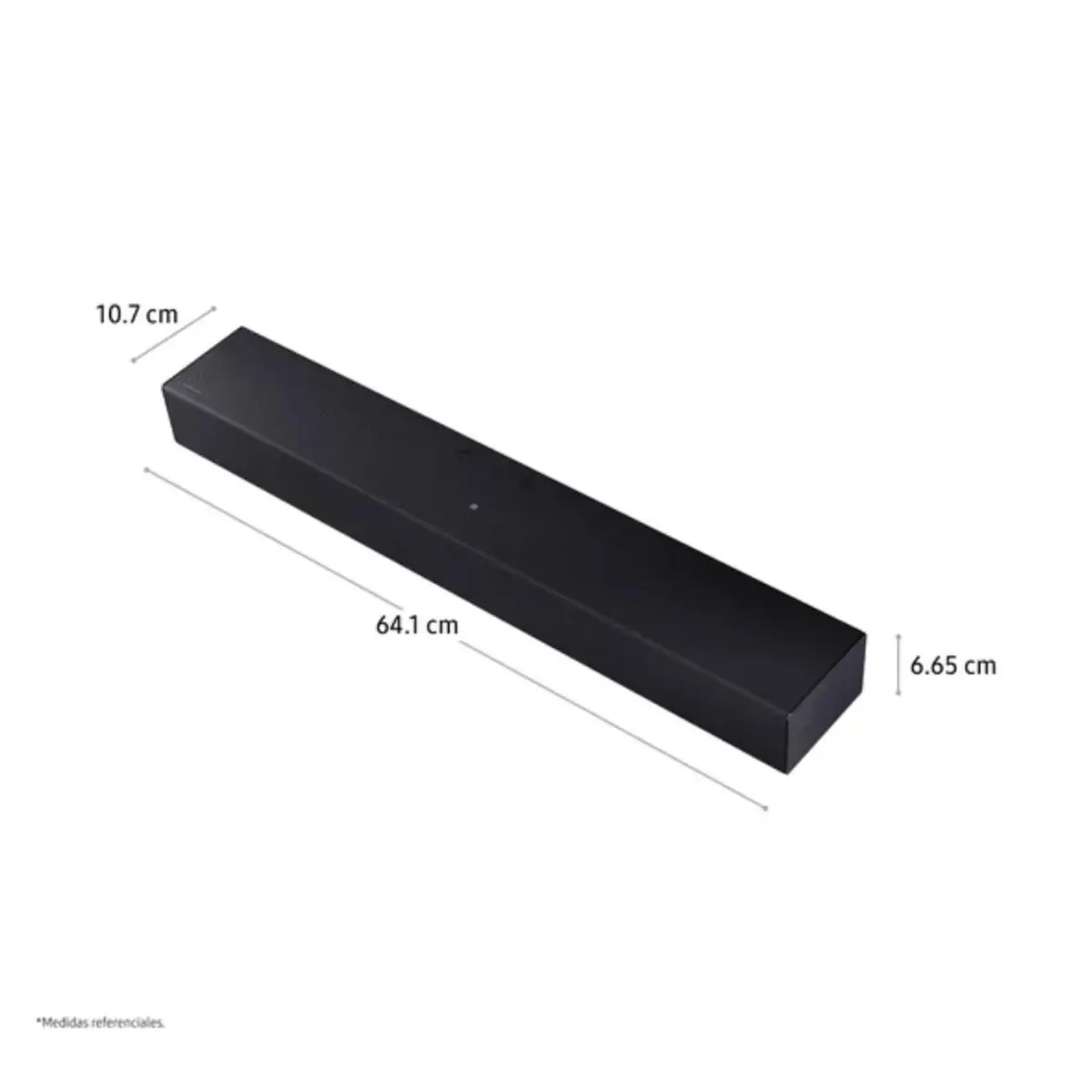 SAMSUNG - Soundbar Samsung 2.0 CH HW-B400F/PE