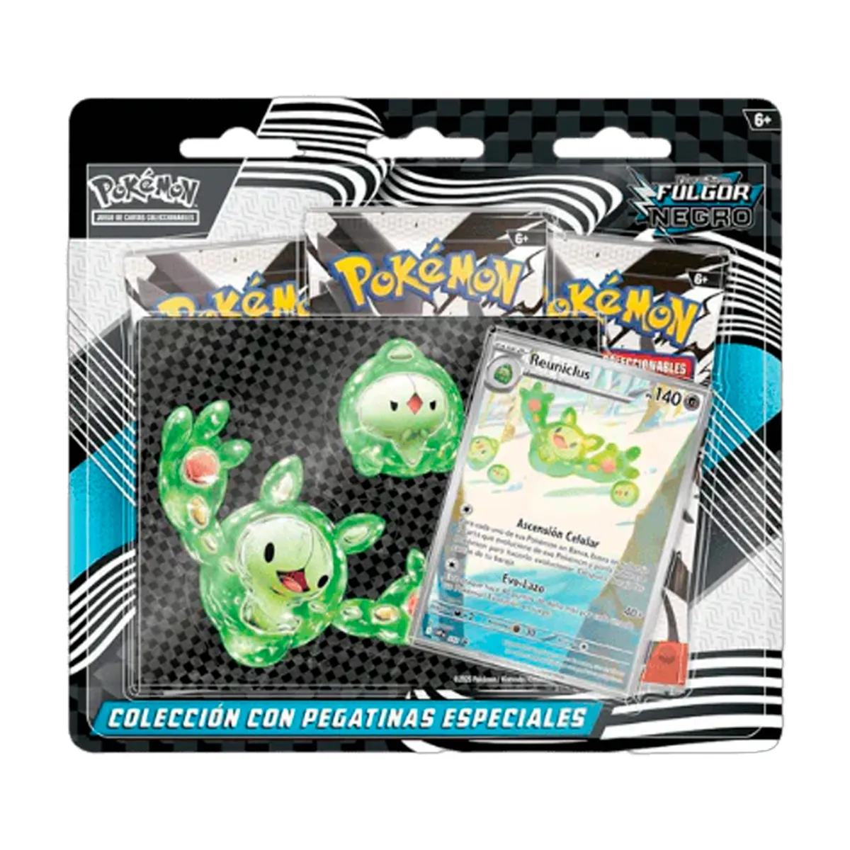 POKEMON - POKEMON TCG BLACK BOLT TECH STICKER COLLECTION EN ESPAÑOL