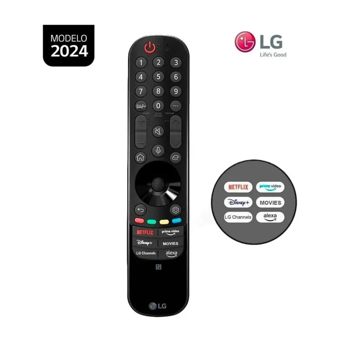 LG - CONTROL MAGIC REMOTE LG MR24GN 2024