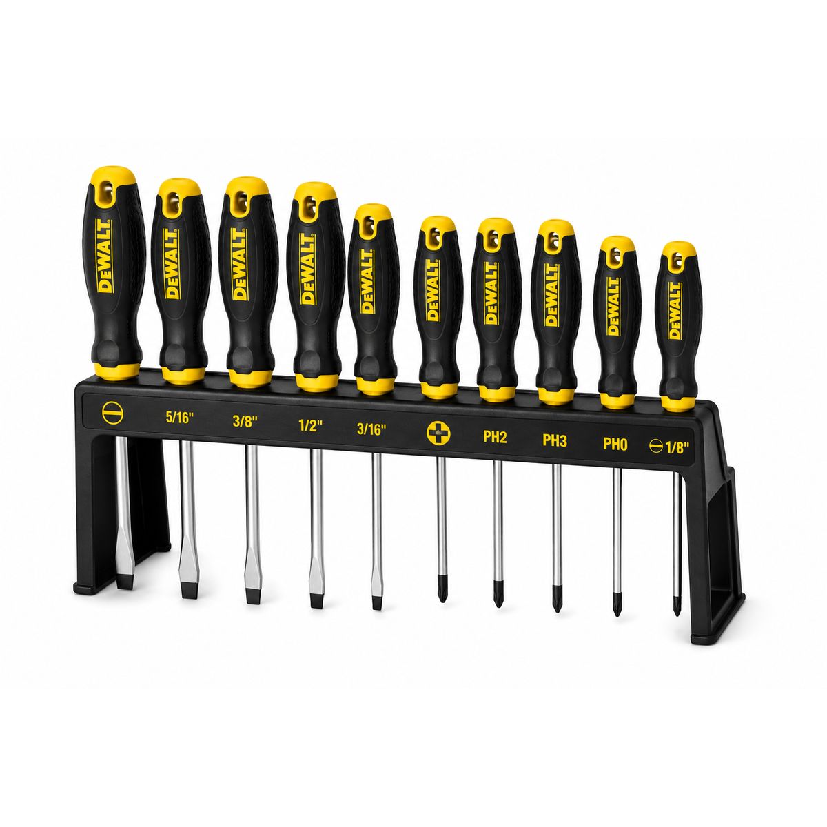 DeWalt Juego de destornilladores 10 piezas profesional magnético, marca DEWALT - Foto Principal