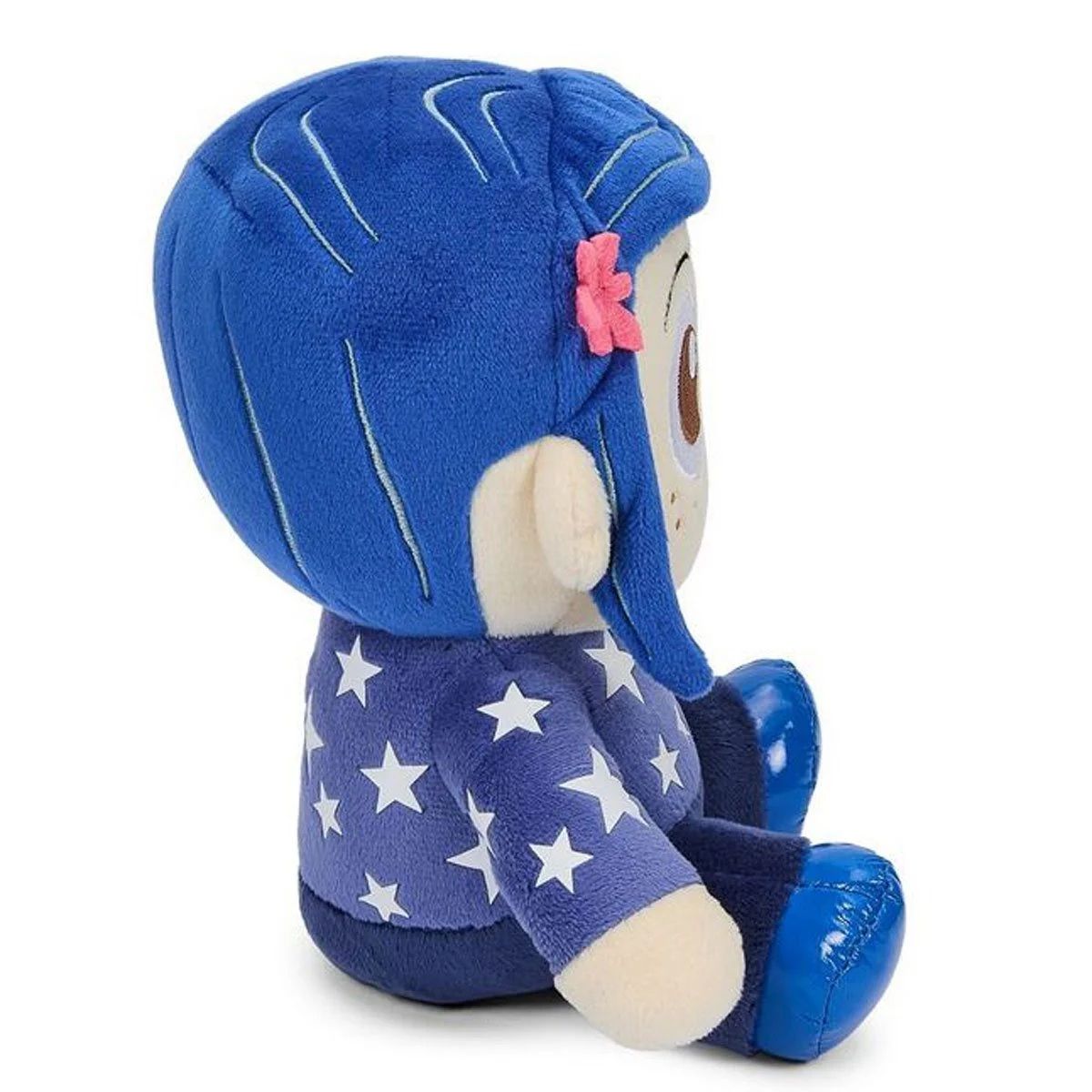 KIDROBOT - Coraline y La Puerta Secreta Peluche Muñeca Con sueter Azul estrellas 19cm