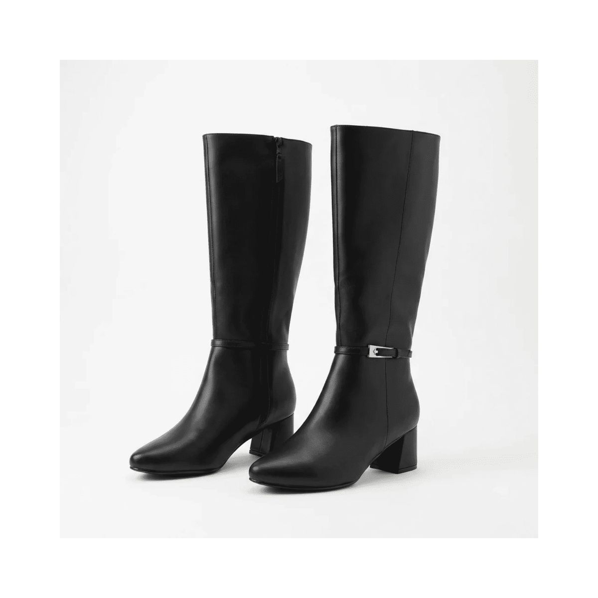 PALINI SHOES - Bota en punta con taco 5 color negro