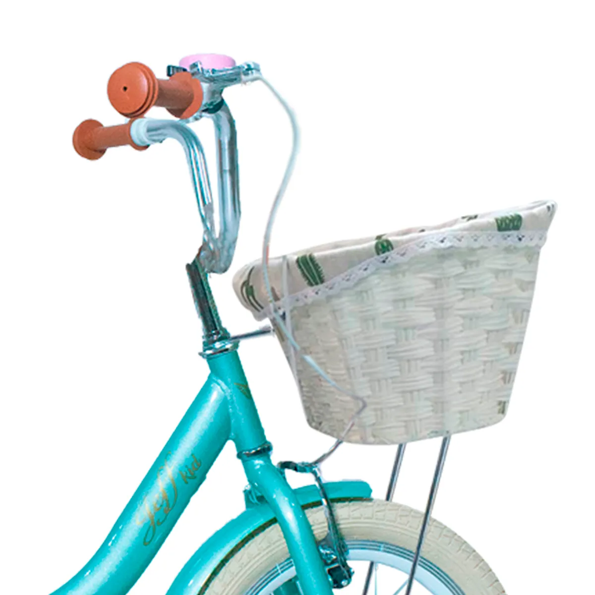 JEFF BIKE - BICICLETA INFANTIL VINTAGE ARO 16 AROS ALUMINIO. MODELO FRANCH COLOR ROSADO BB