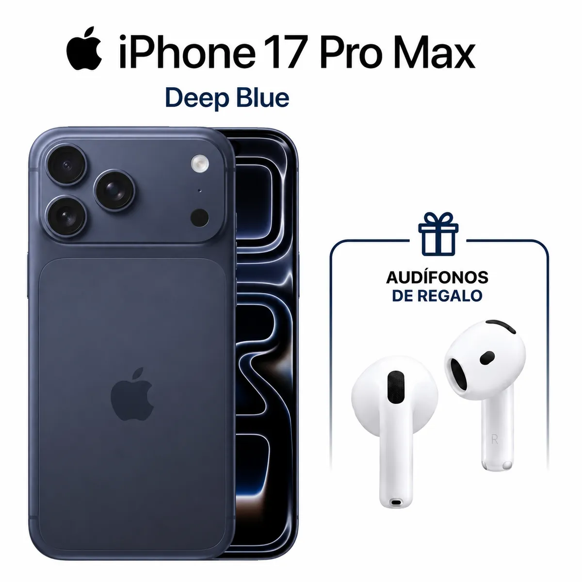 APPLE - IPHONE 17 PRO MAX 256GB ESIM + REGALO
