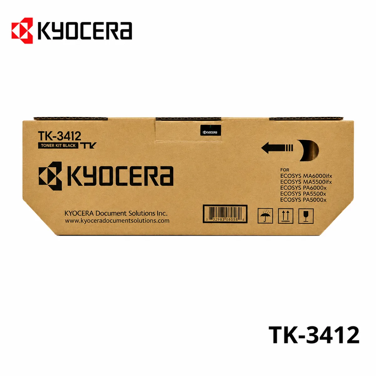 Toner Kyocera TK-3412 Negro Original