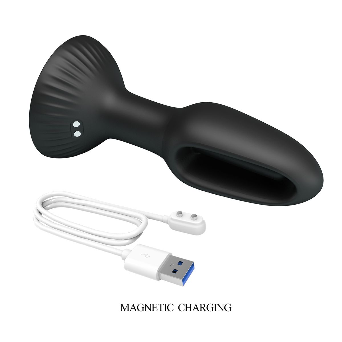 PRETTY LOVE - Plug Anal Hubert Masajeador Prostático 7 Modos Recargable USB