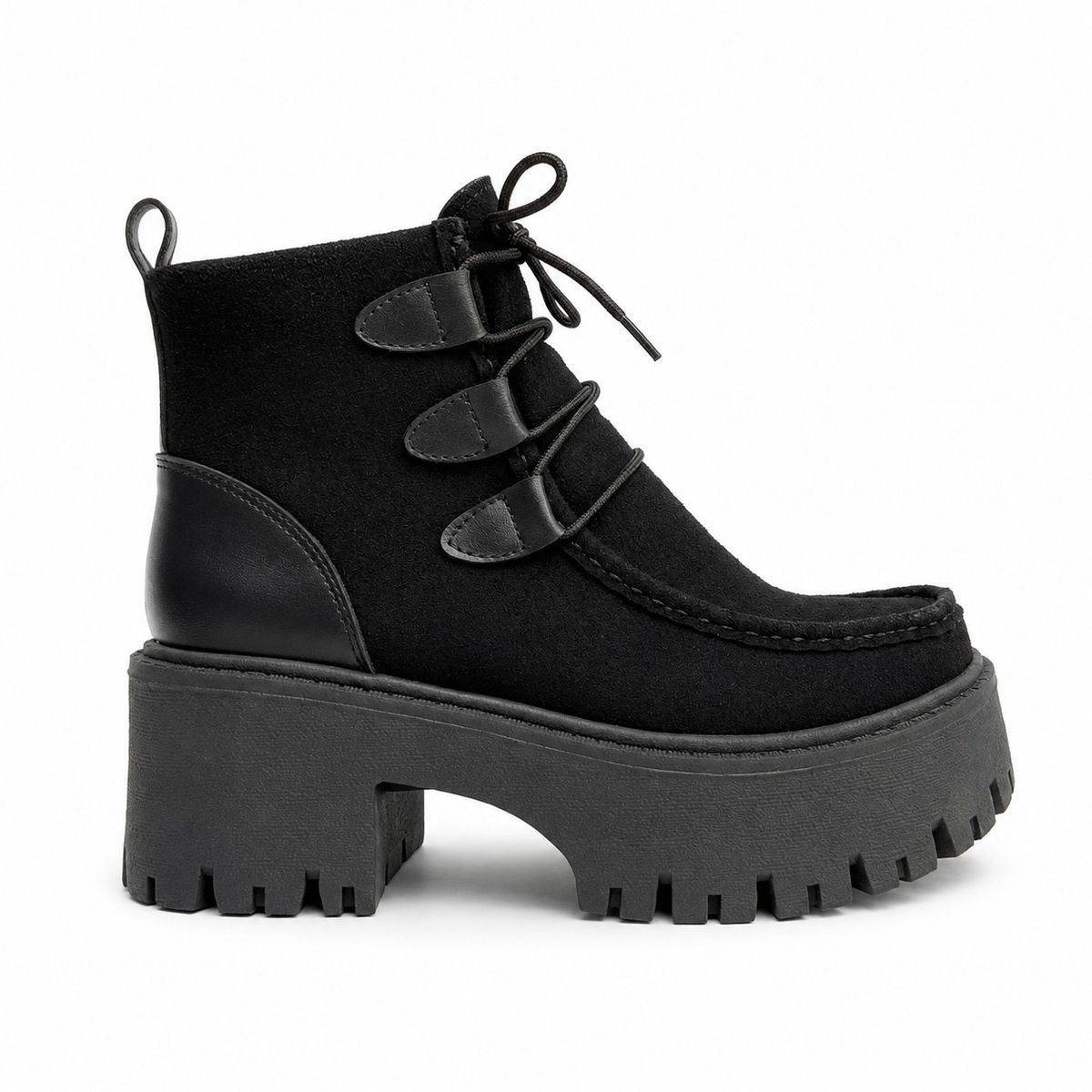 BASHIRA - Botines Miranda Negro