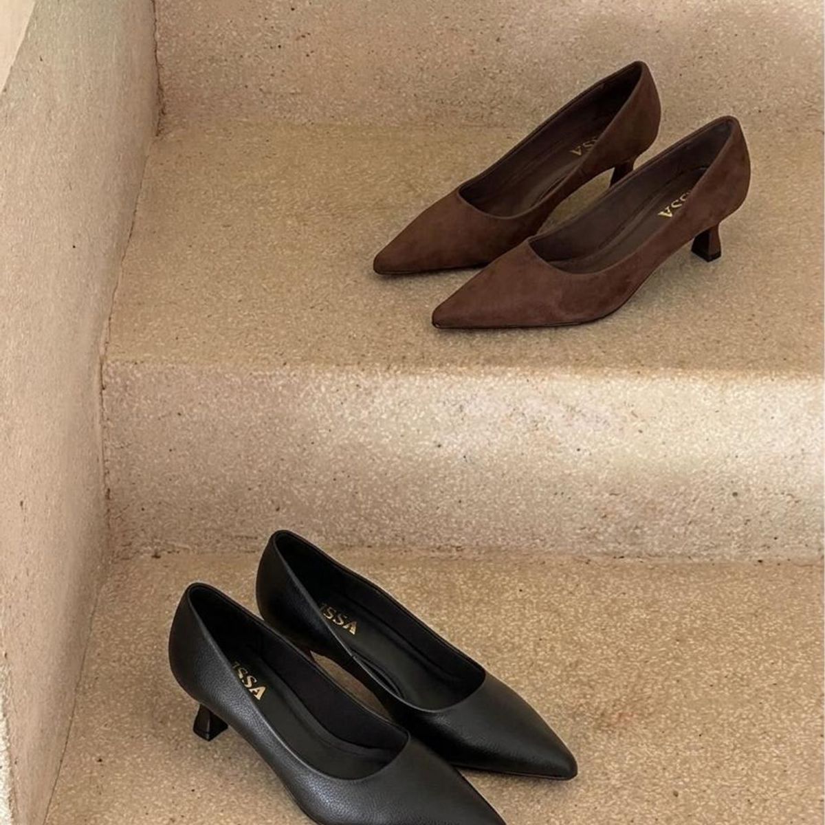 GENERICO - MINI TACONES MILAN EN MOCCHA SUEDE