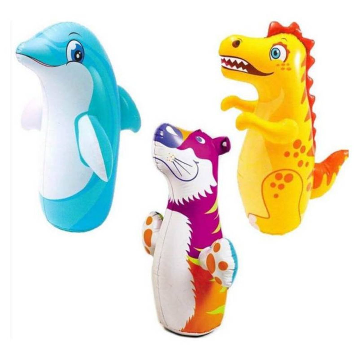Intex - Porfiado Inflable Dragon Para Niños