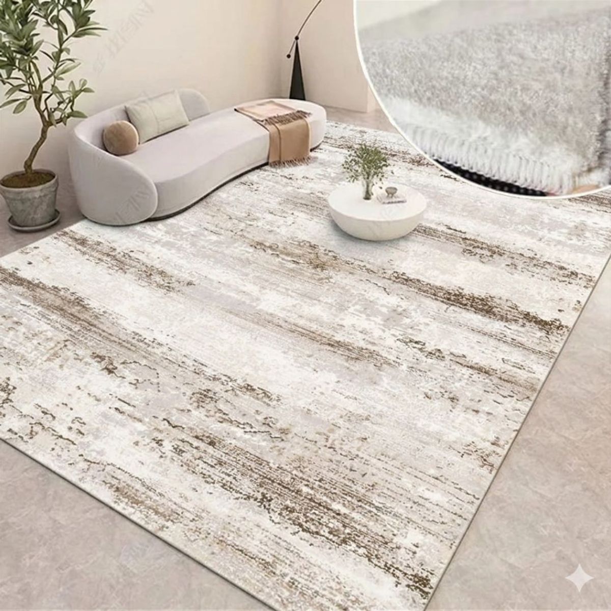 GENERICO - ALFOMBRA SEDA SINTETICA 300x200cm GS-149