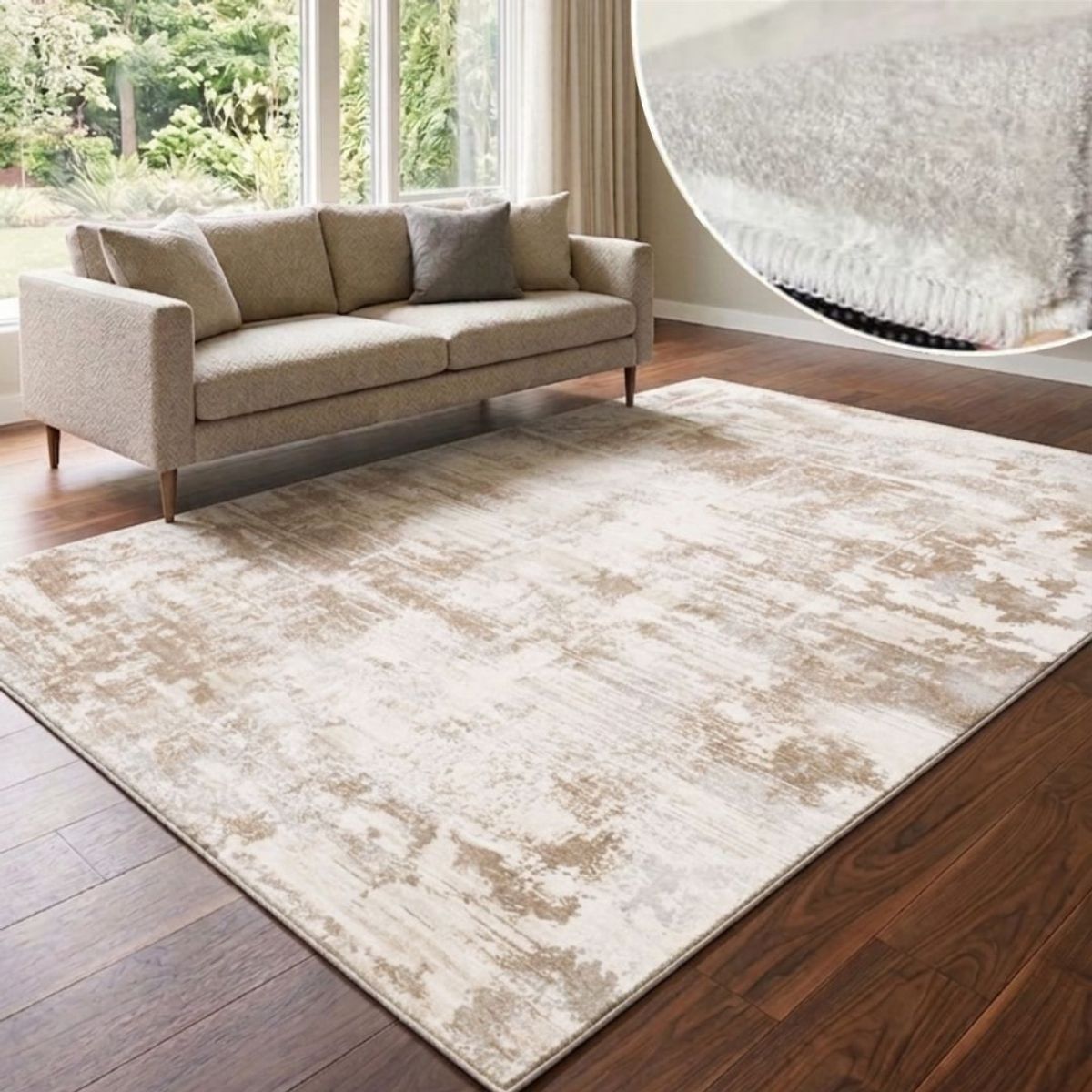 GENERICO - ALFOMBRA SEDA SINTETICA 300x200cm GS-152