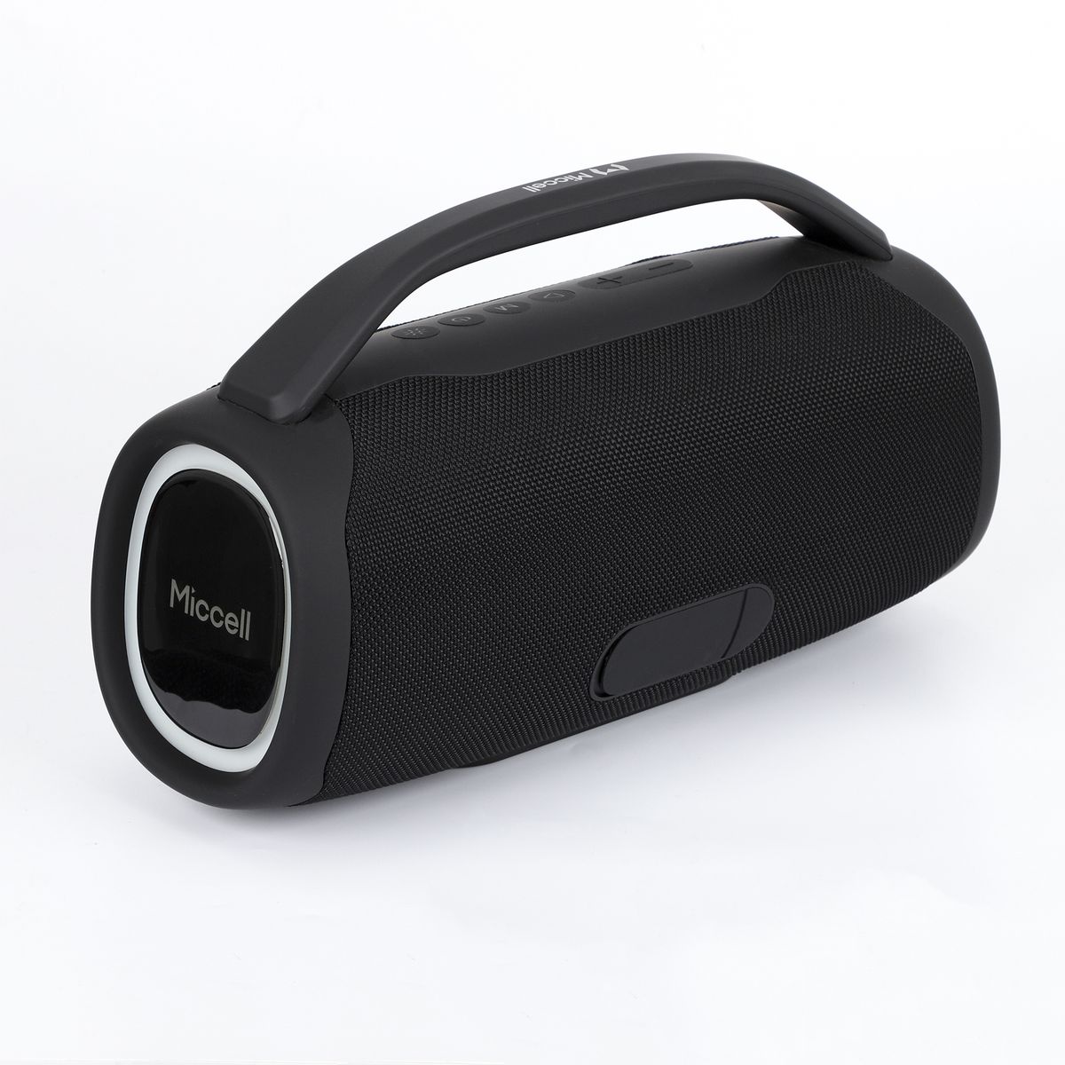 MICCELL - Miccell Parlante Bluetooth 80W Impermeable para Exterior con Micrófono y Luces LED