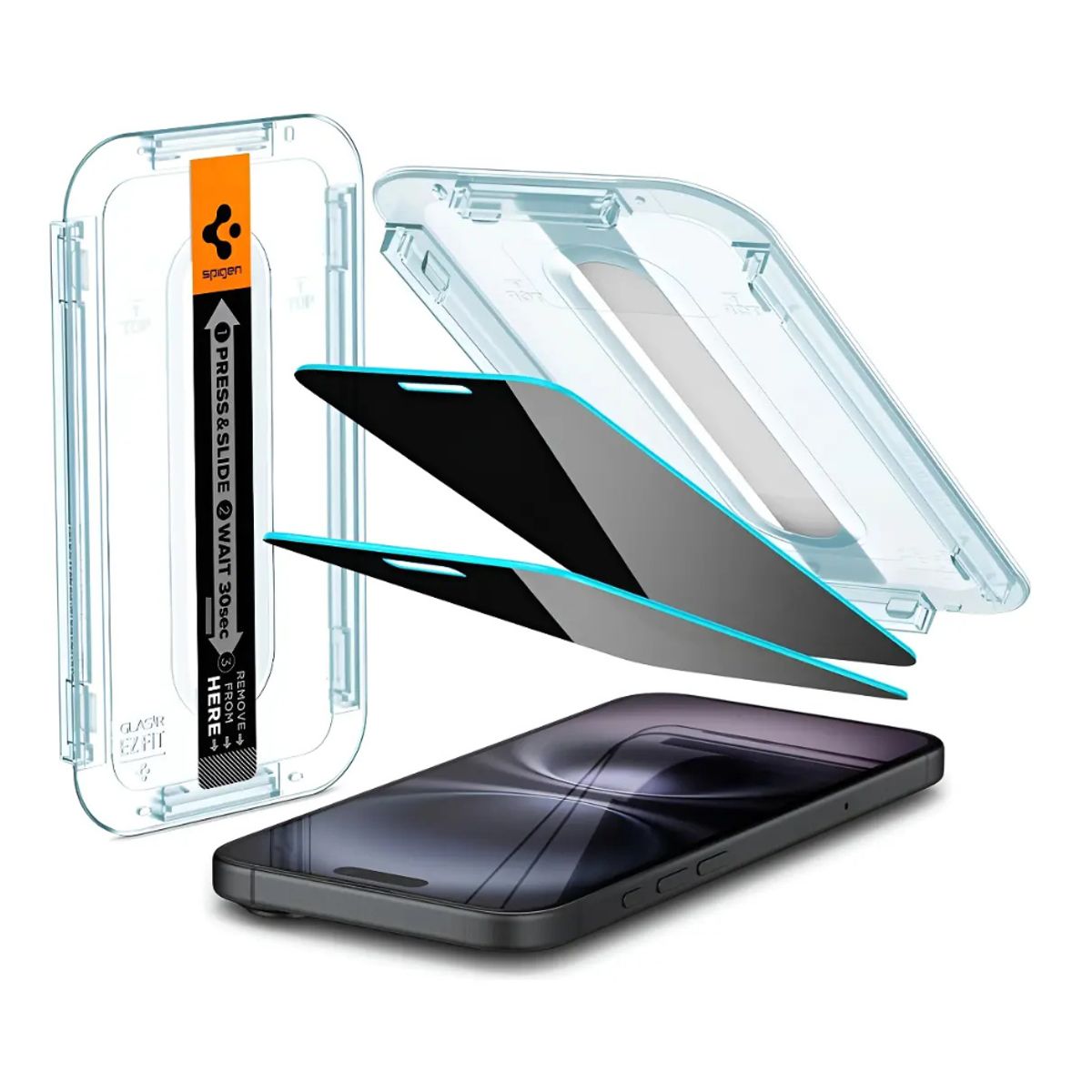 SPIGEN - VIDRIO TEMPLADO PARA IPHONE 17 SPIGEN PRIVACY (2UN)
