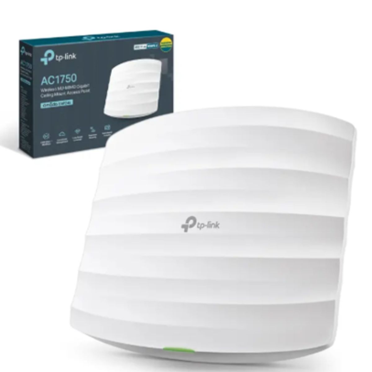 TP LINK - Access Point TP-Link Omada EAP245 AC1750 de Doble Banda Gigabit PoE Blanco