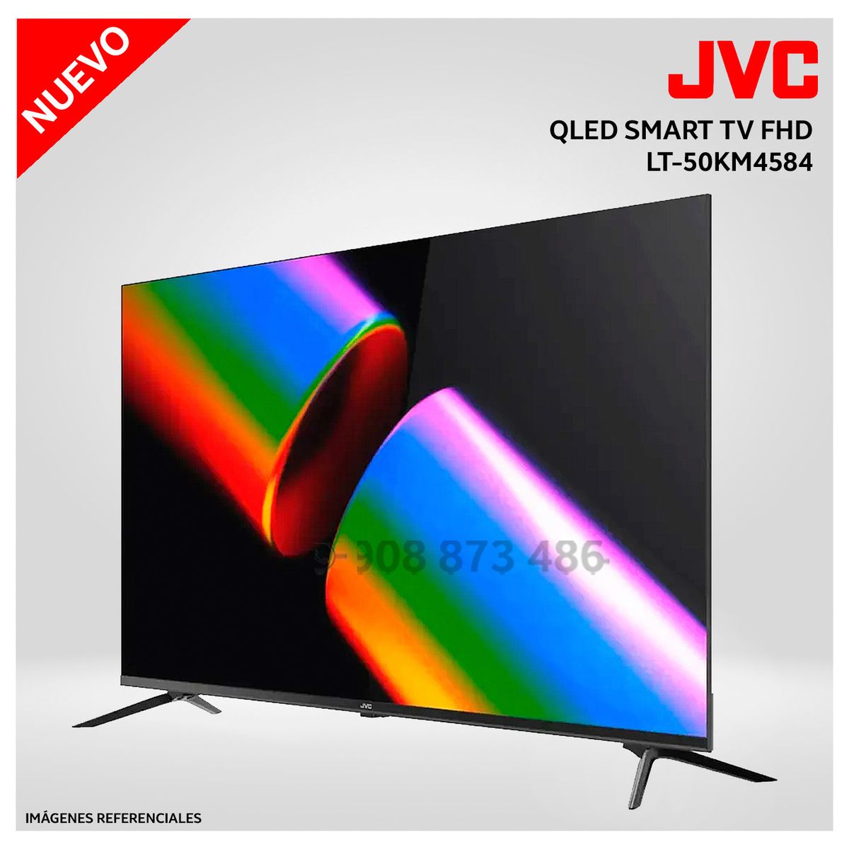 OEM - Televisor JVC 50 QLED FHD LT-50KM4584 Google TV - Modelo Nuevo