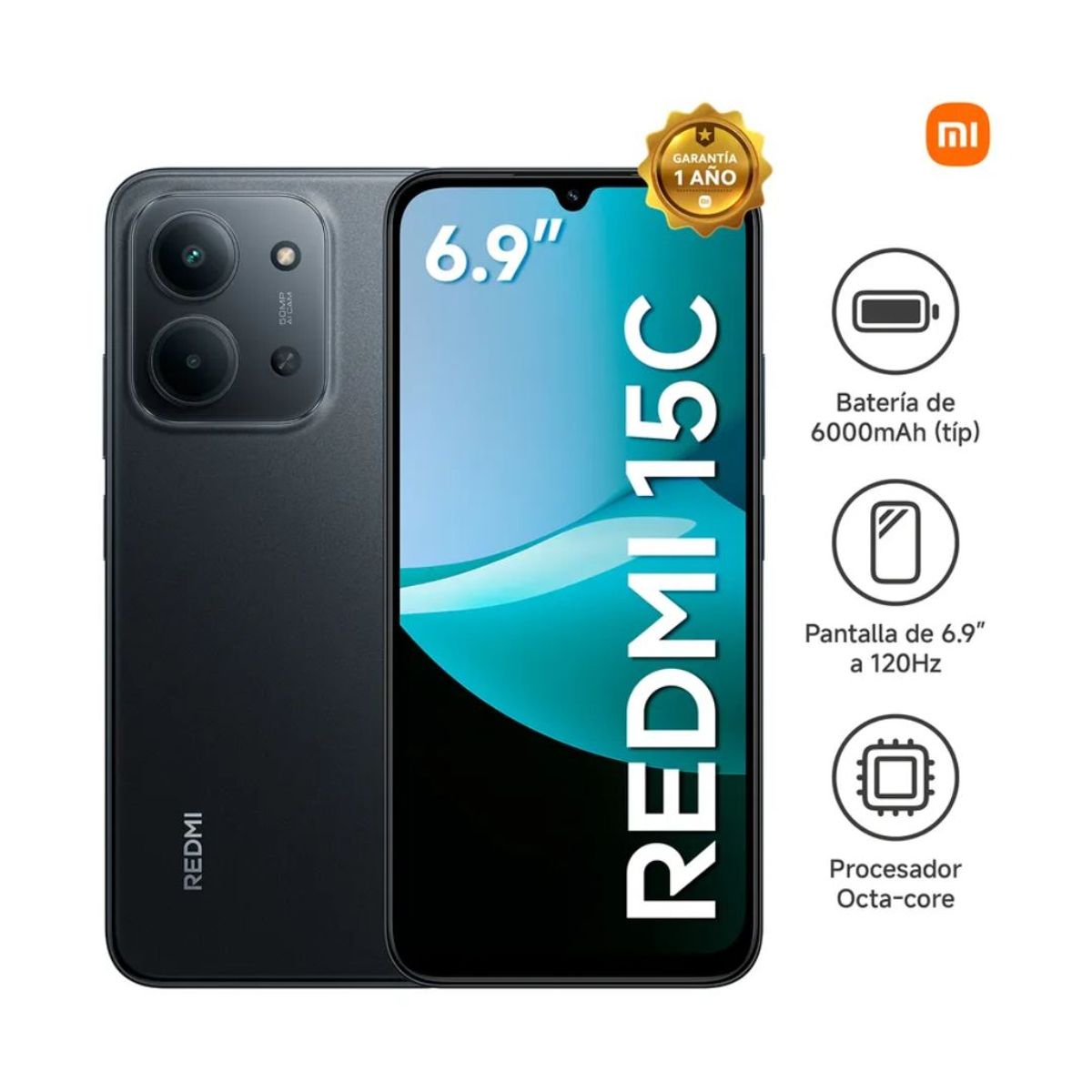 XIAOMI - XIAOMI REDMI 15C 4GB 128GB 50MP