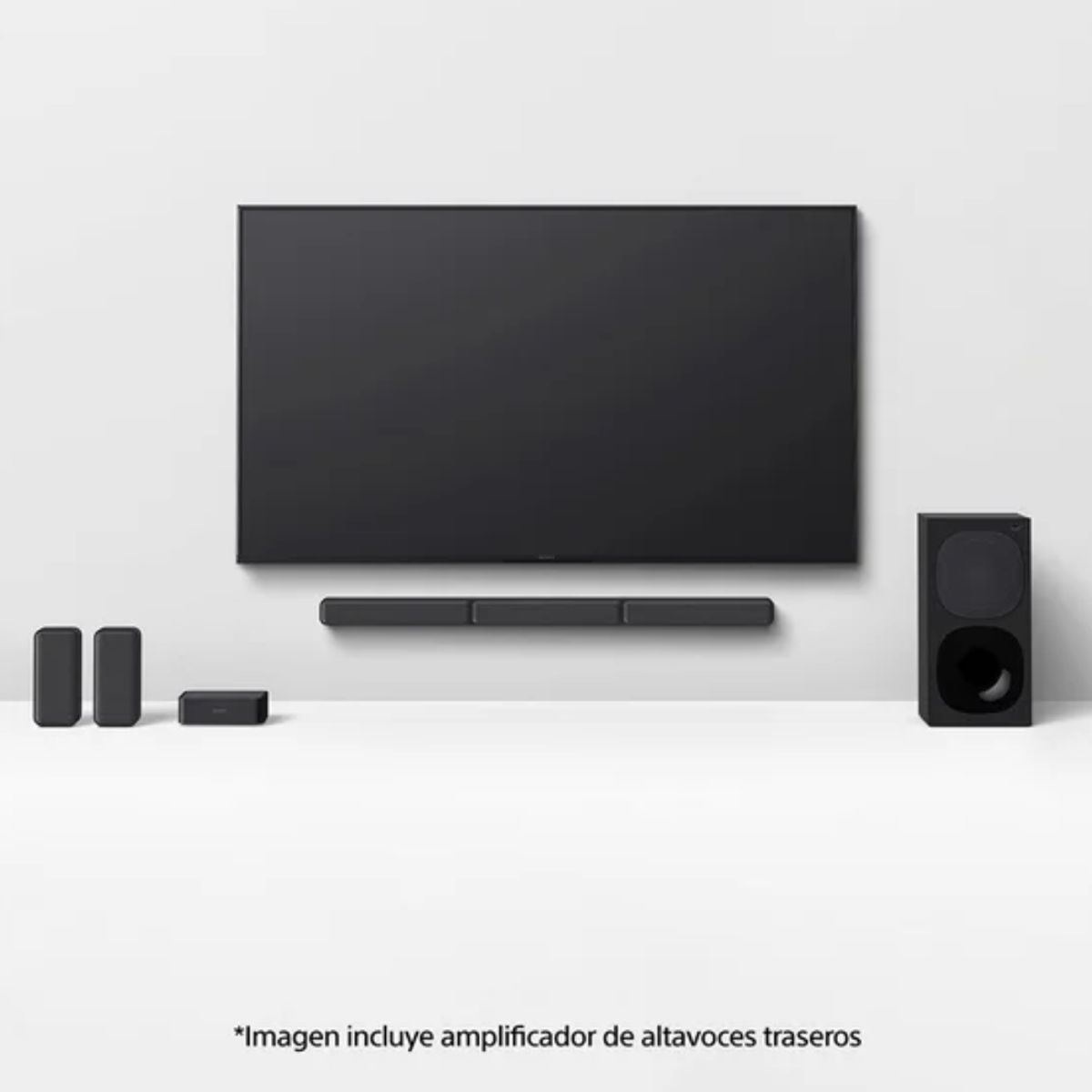 SONY - Sony HT-S40R Teatro en Casa 5.1 Canales 600W Dolby Digital Bluetooth Parlantes Inalámbricos Negro