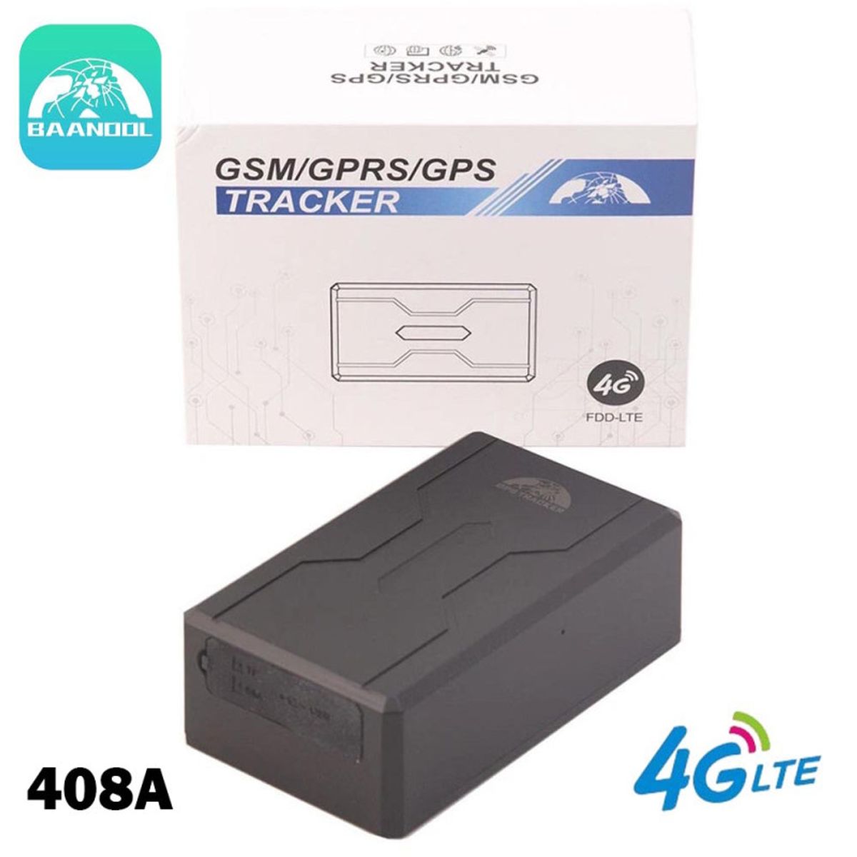 MN ELECTRONICS - Gps Coban Baanool 408A - 4G Portatil Imantado 10000 MAH