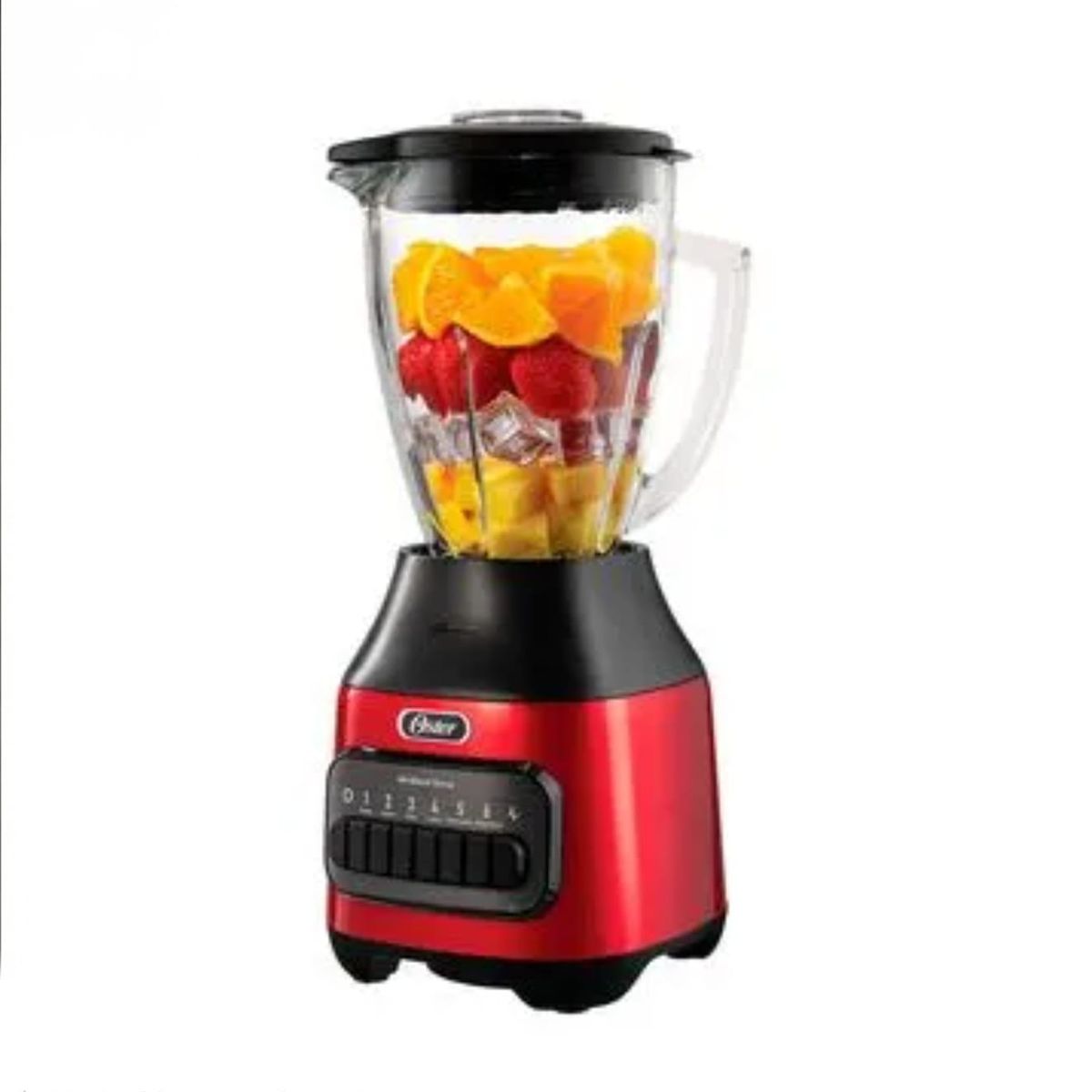 OSTER - Licuadora Oster 6 Velocidades 1.5L Roja BLSTPEG-CPB
