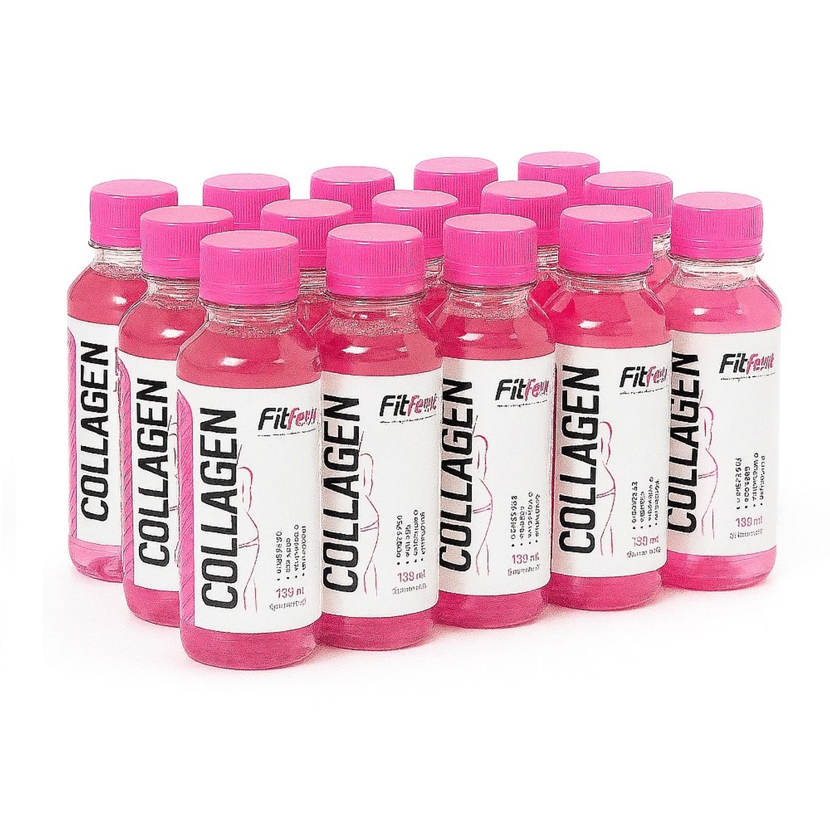 FITFEM - ENERGIZANTE COLLAGEN FIT 15 BOTELLAS BLUEBERRY